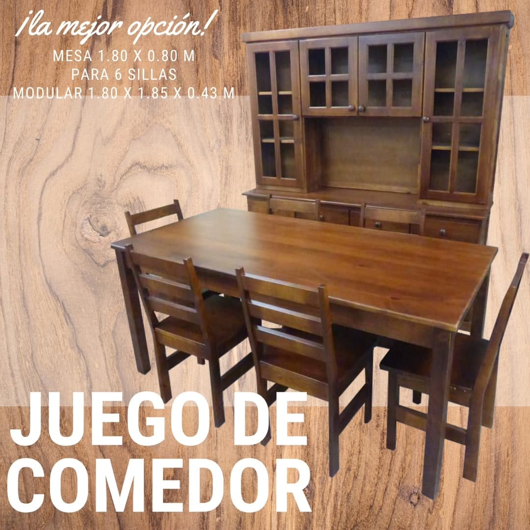 Post 3 by Muebleria Rusticor Casa Central on Instagram (carousel)