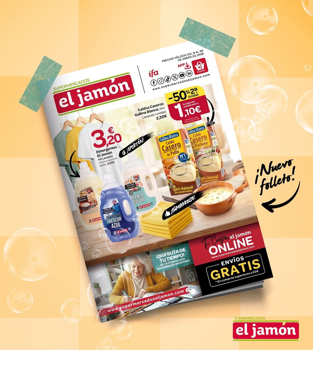 Post 7 by Supermercados El Jamón on Instagram (image)