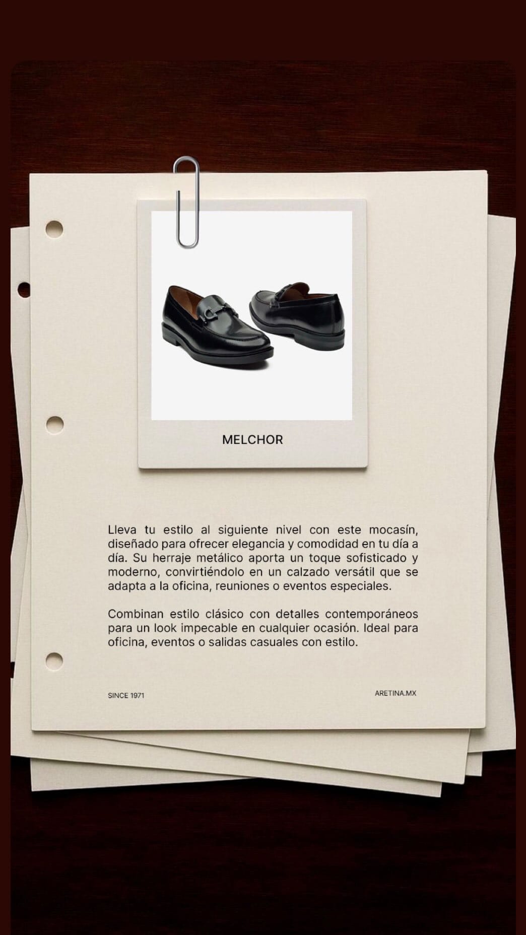 Post 3 by Aretina | Leather Shoe Brand on Instagram (video)