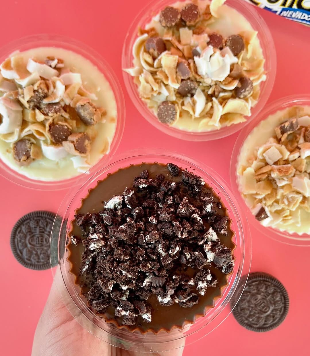 Post 9 by Marquesas • Rolls de canela • Happy glass • Minicheesecakes on Instagram (image)