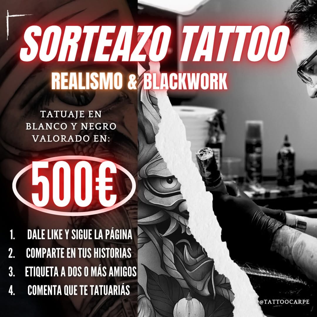 Post 1 by @tattoocarpe on Instagram (image)