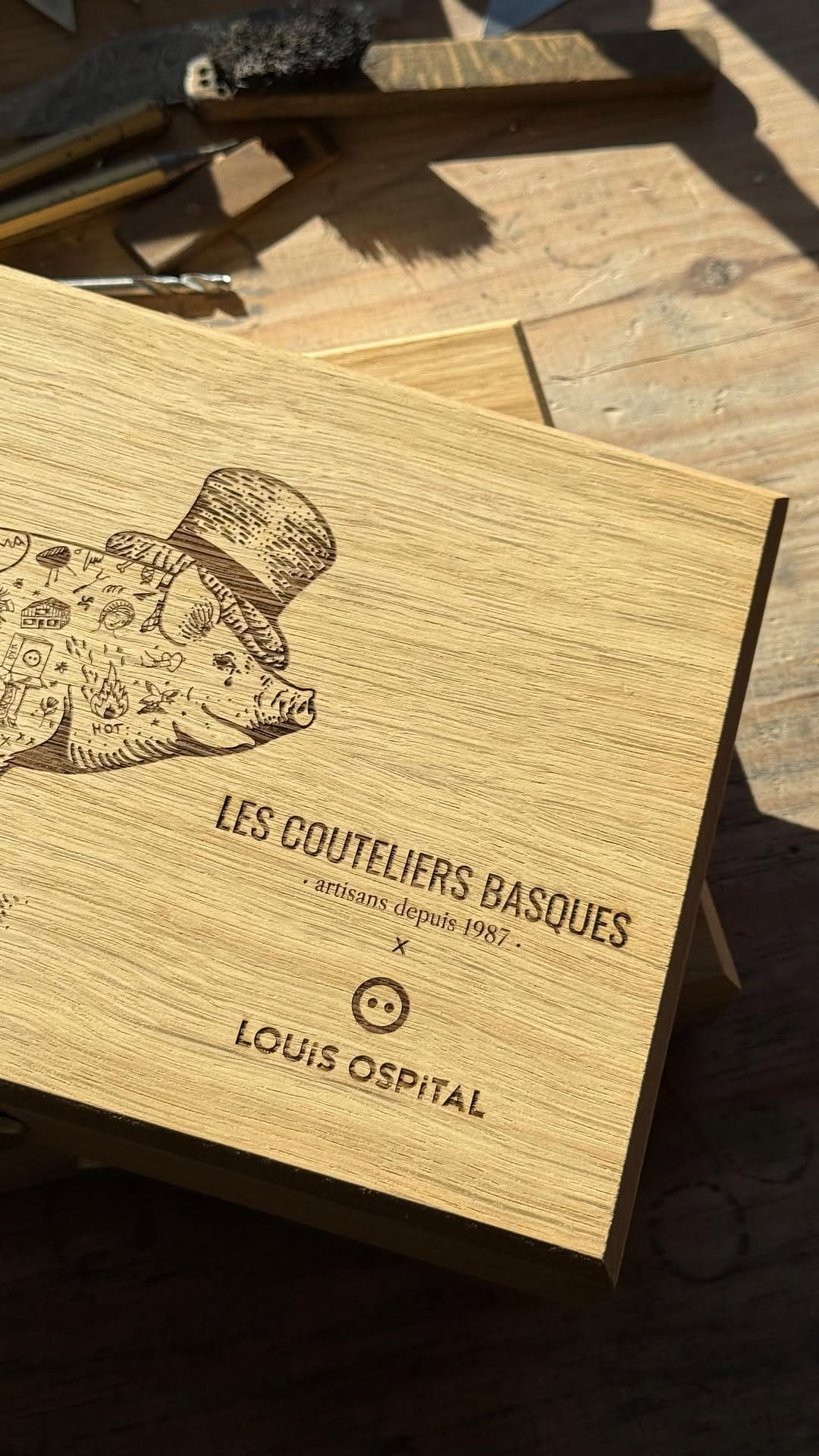 Post 7 by Les Couteliers Basques on Instagram (video)