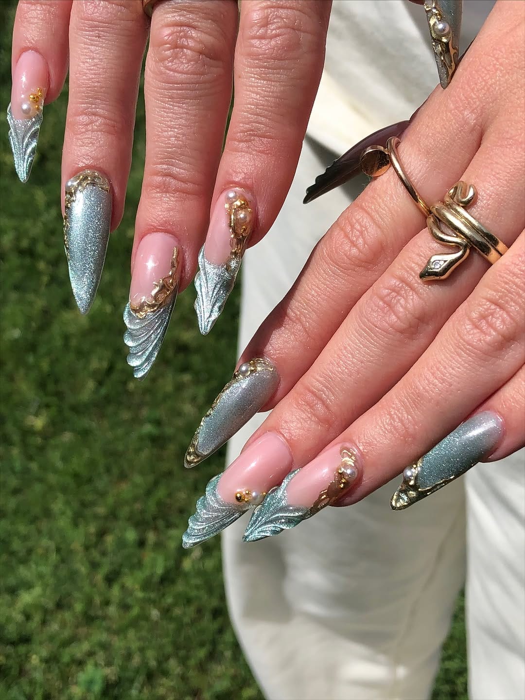 Post 6 by Viki | Melbourne Nail Artist on Instagram (carousel)