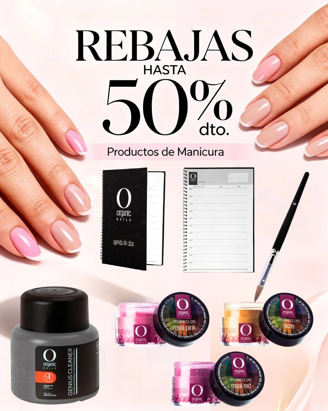 Post 1 by Organic Nails | España on Instagram (image)