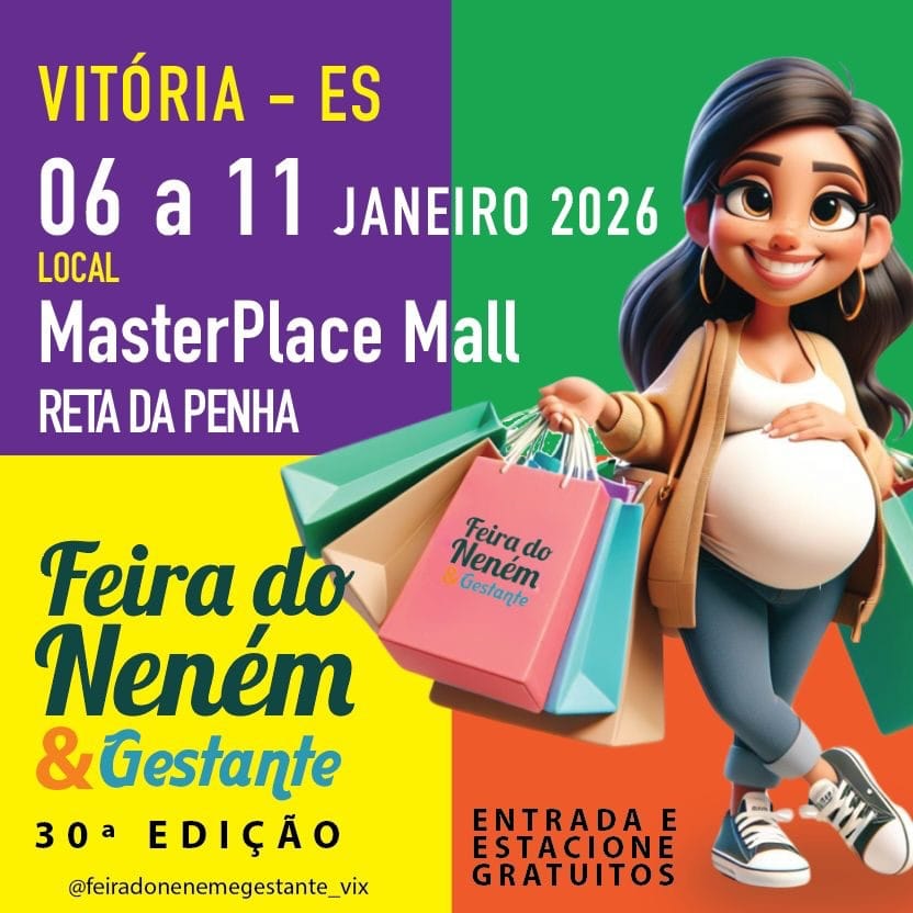 Post 10 by Feira Do Neném & Gestante VIX on Instagram (image)