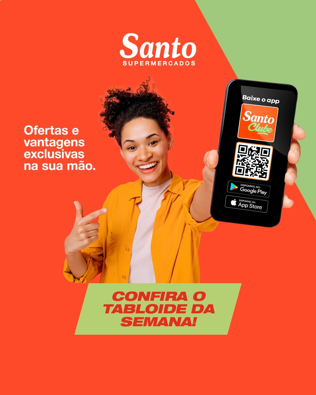 Post 3 by Santo Supermercados on Instagram (carousel)