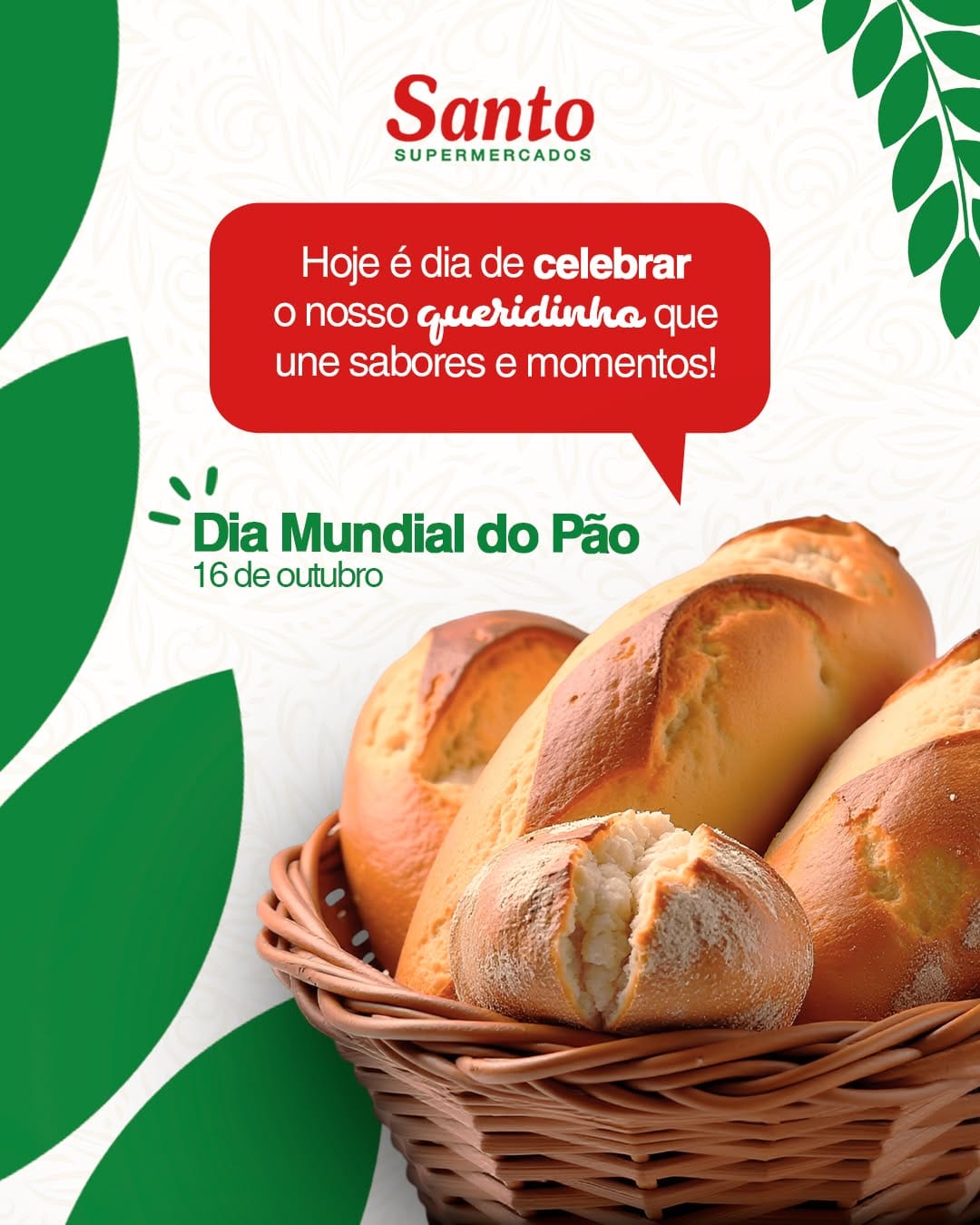 Post 9 by Santo Supermercados on Instagram (image)