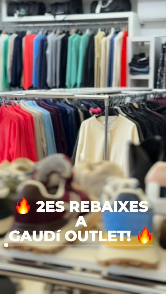 Post 1 by Gaudí Outlet on Instagram (video)