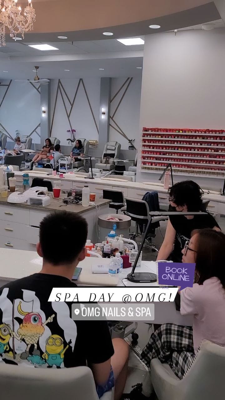 Post 9 by OMG! Nails & Spa on Instagram (video)