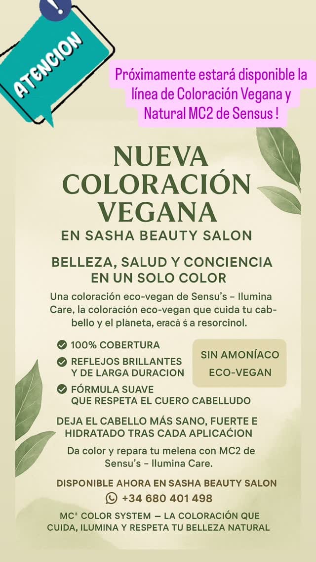 Post 7 by SASHA BEAUTY SALON on Instagram (video)