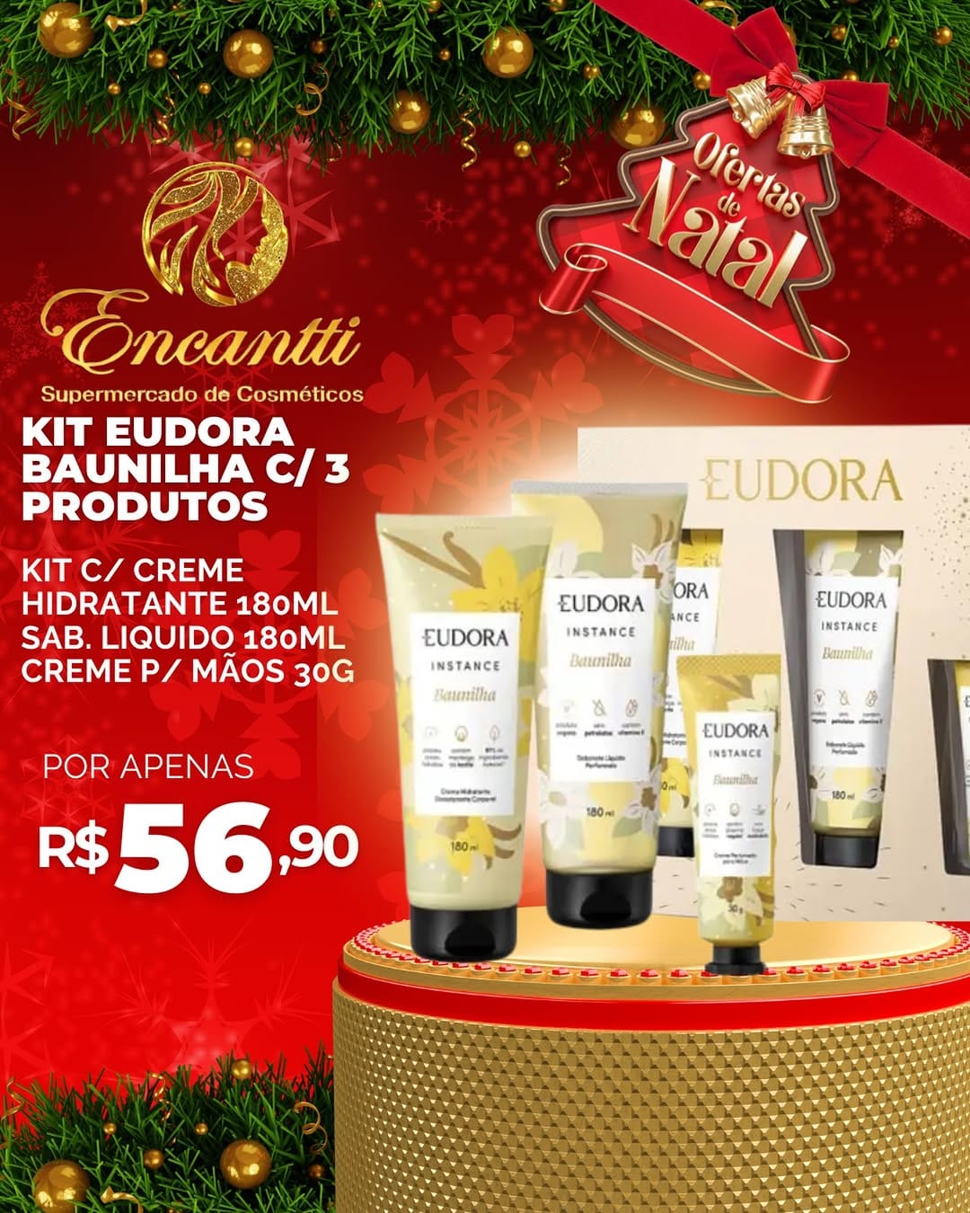 Post 8 by Encantti Supermercado de Cosméticos on Instagram (image)