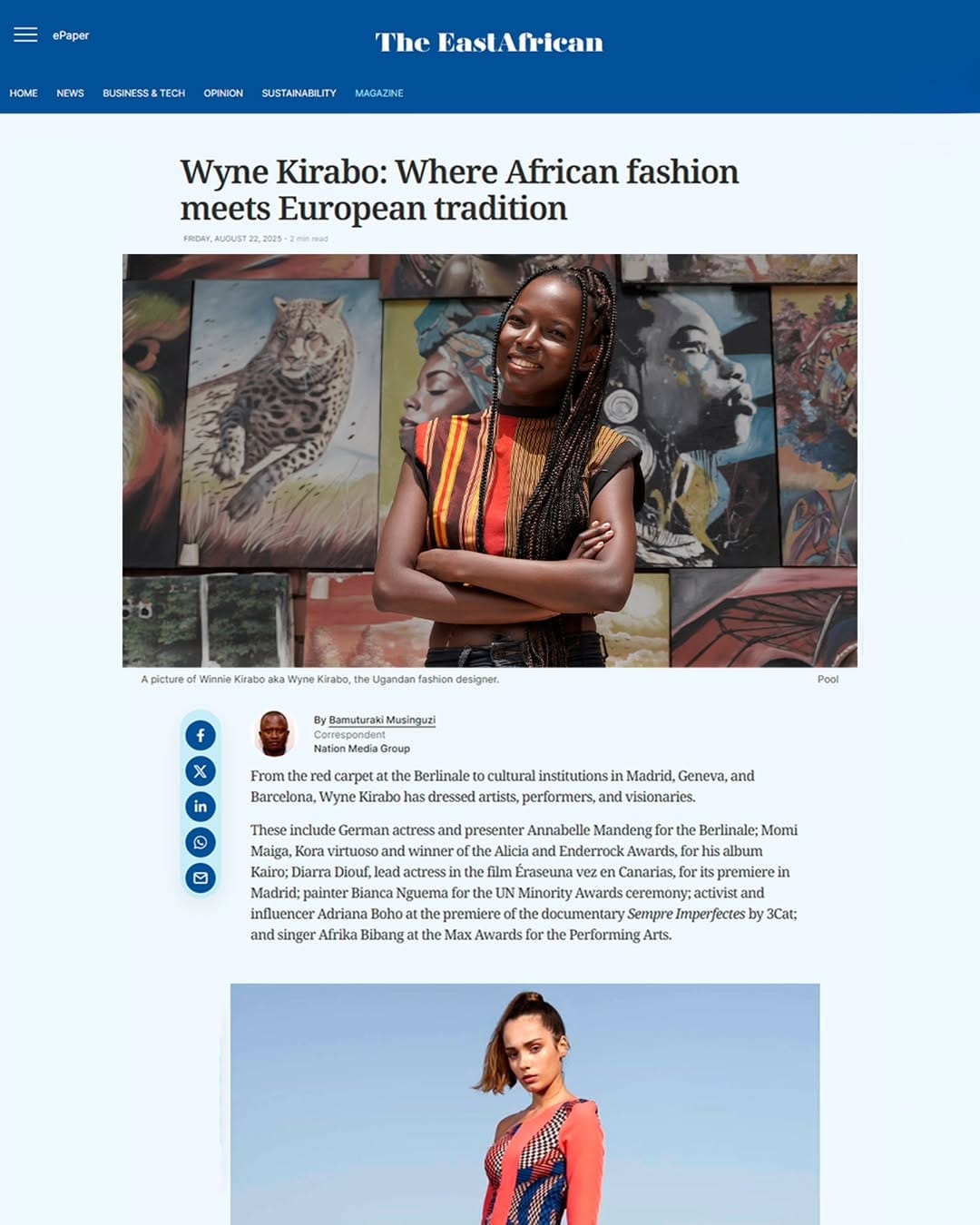 Post 7 by WYNE KIRABO | ꜰᴀꜱʜɪᴏɴ ᴅᴇꜱɪɢɴᴇʀ on Instagram (carousel)