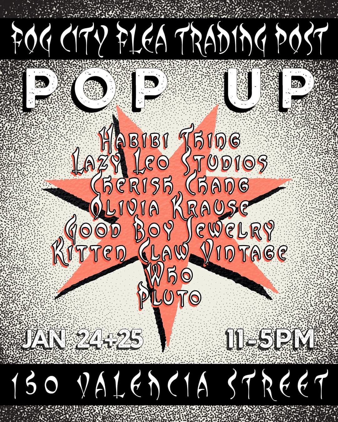 Post 2 by Fog City Flea Trading Post on Instagram (image)