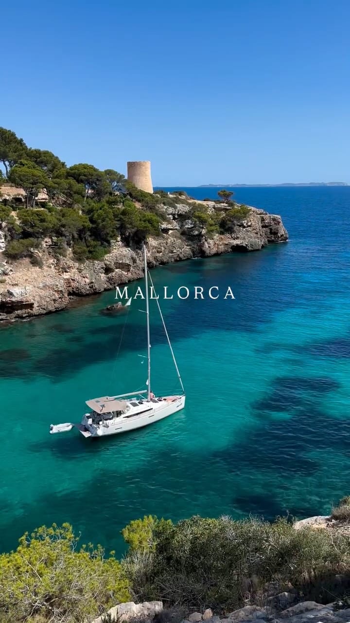 Post 2 by Sammy | Travel & Lifestyle · Drone · Mallorca · Spain on Instagram (video)