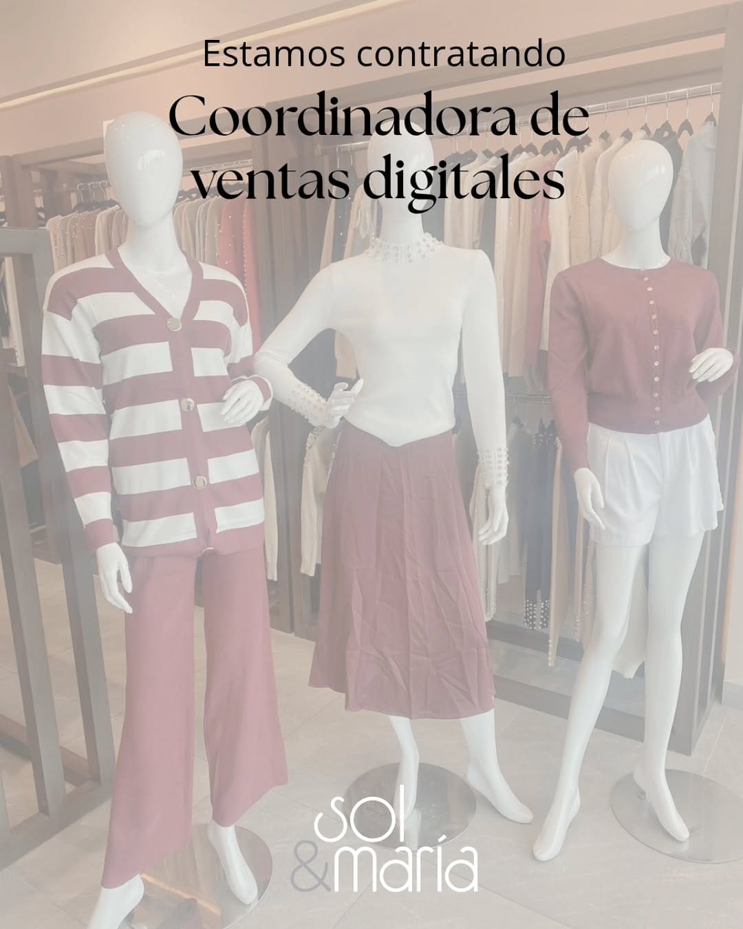 Post 7 by Sol&María Boutique on Instagram (image)