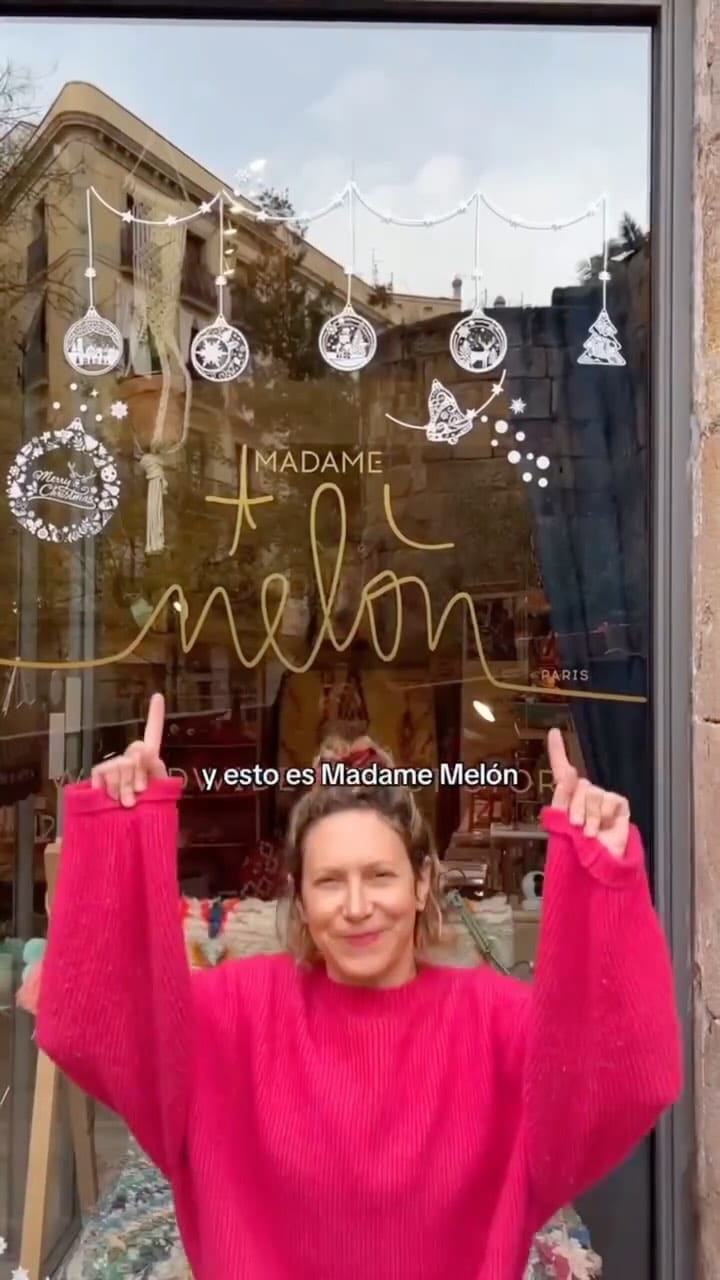 Post 9 by Madame Melon | Concept Store Barcelona on Instagram (video)