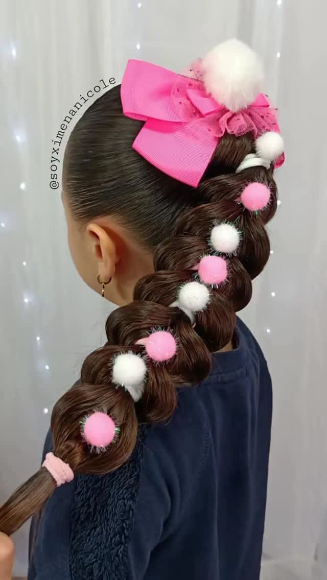 Post 9 by PEINADOS PARA NIÑAS ✨🌈🦄 on Instagram (video)