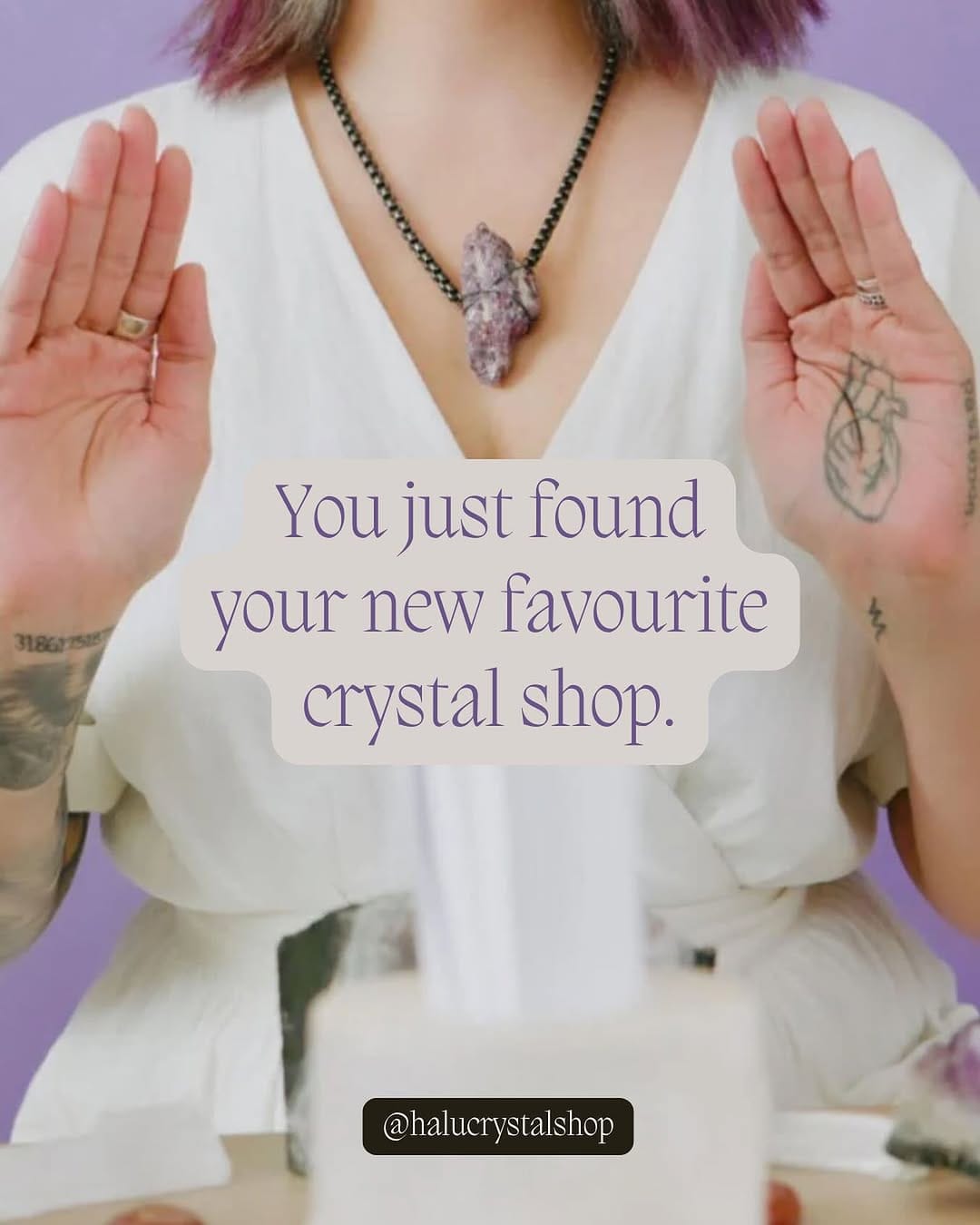 Post 10 by Halu Crystal Reiki Shop on Instagram (image)