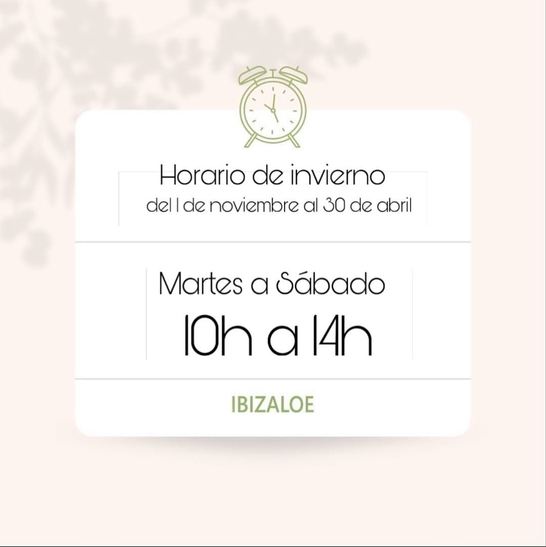 Post 10 by IBIZALOE on Instagram (image)