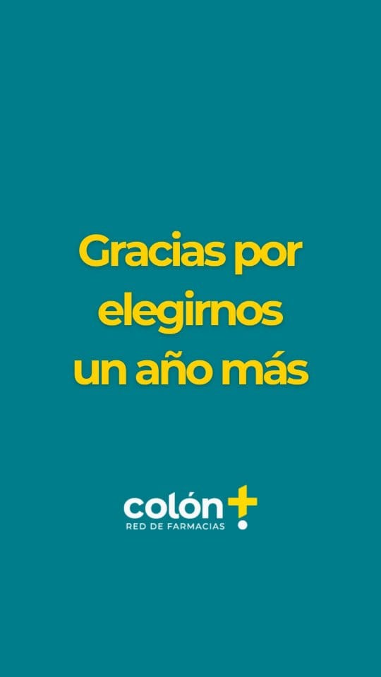 Post 8 by Colón Red de Farmacias on Instagram (video)