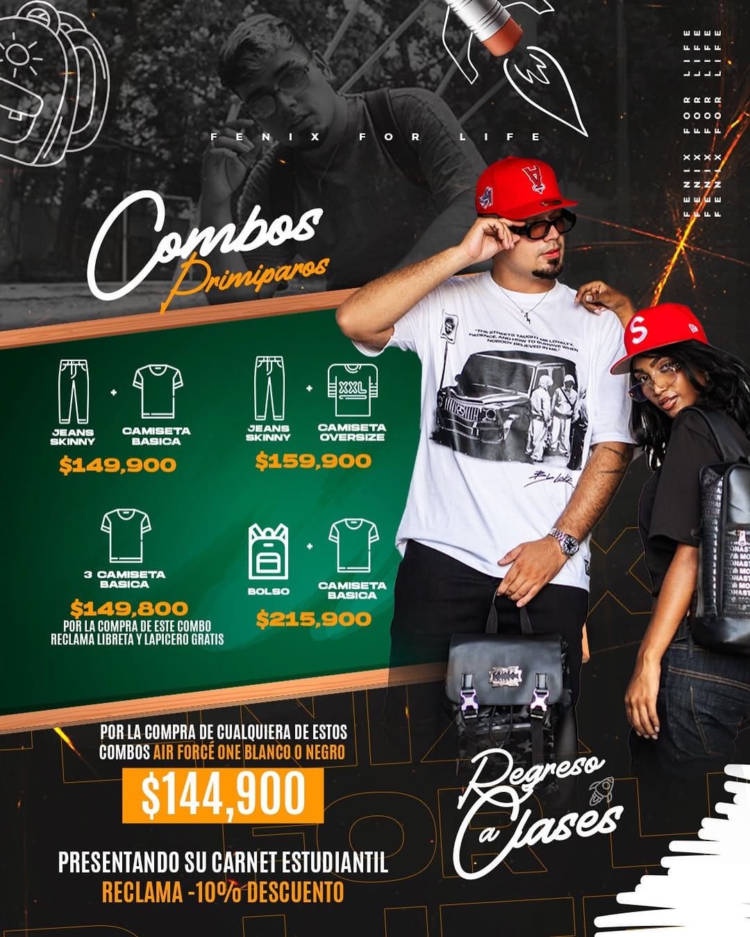 Post 4 by Fenixforlife • Camisetas | Moda | Gorra | Prendas | Cargos on Instagram (image)