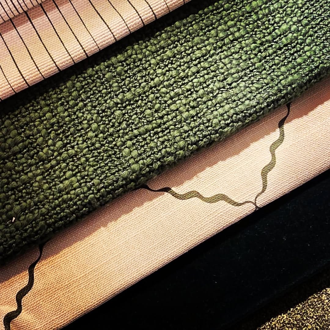 Post 2 by James Malone Fabrics on Instagram (image)