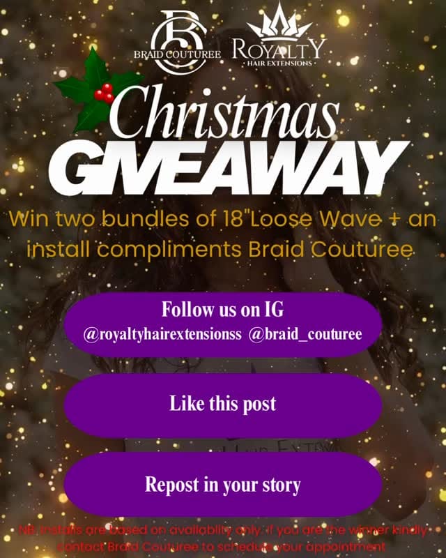 Post 3 by Royalty Hair Extensions on Instagram (video)
