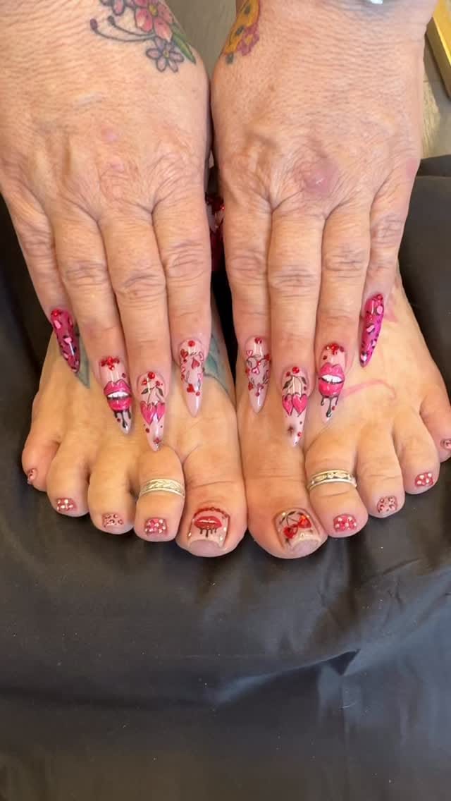 Post 6 by Perfect 10 Nail Spa-Nail Salon Almaden Expy San Jose Ca on Instagram (video)