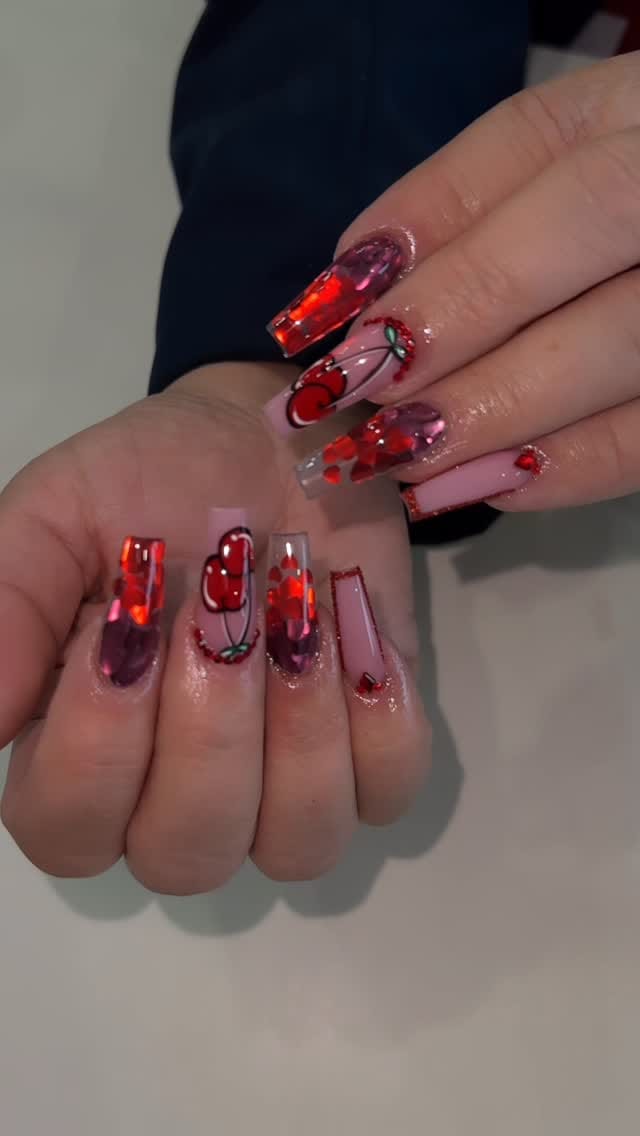 Post 2 by Krystal | Nail Artist | on Instagram (video)