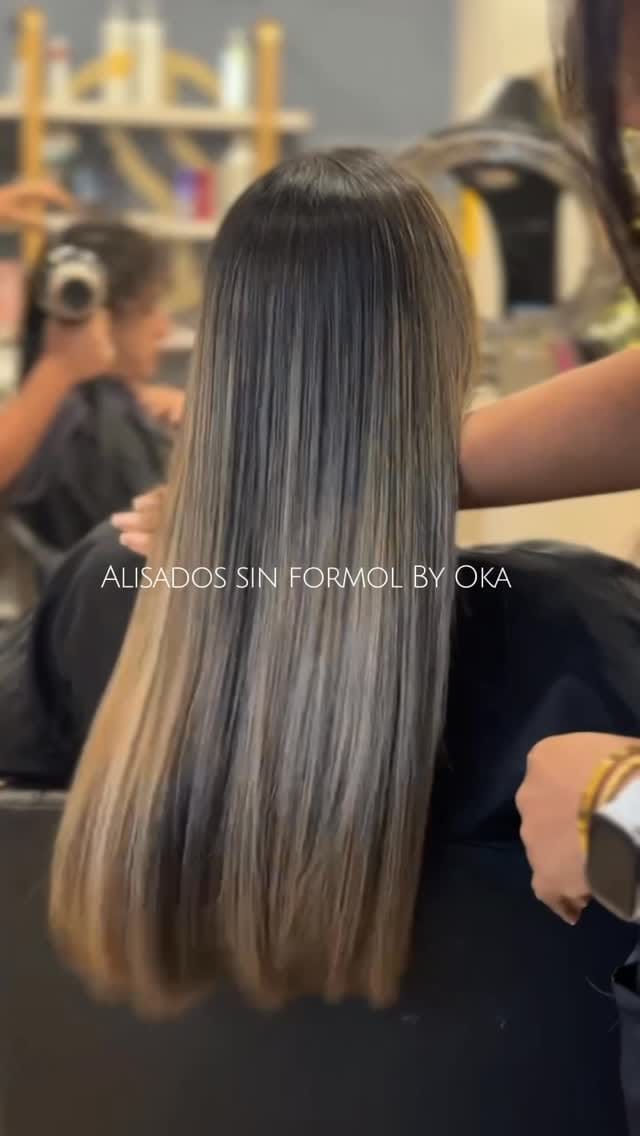 Post 8 by OKARINA PIRELA | ALISADOS  | BALAYAGE | TRUSS | YBERA on Instagram (video)