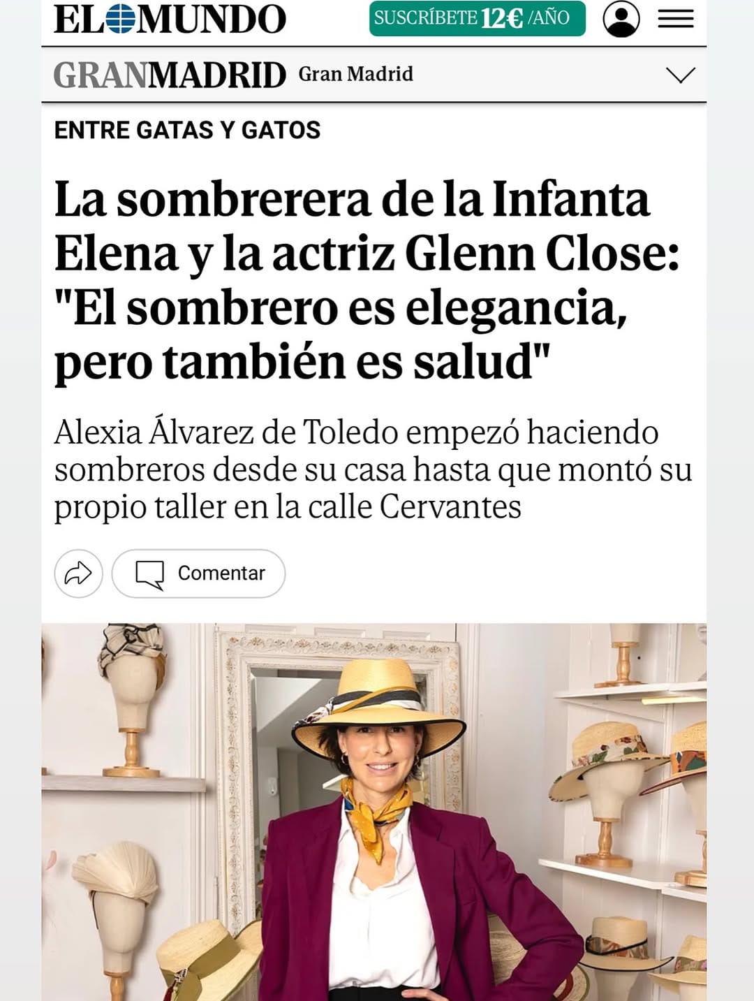 Post 9 by Alexia Álvarez de Toledo on Instagram (carousel)