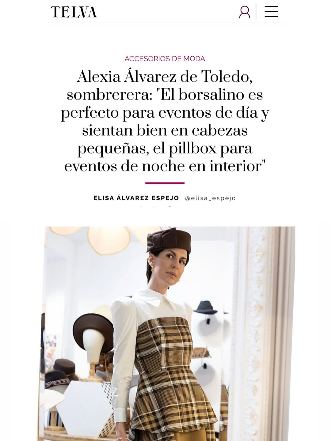 Post 2 by Alexia Álvarez de Toledo on Instagram (carousel)