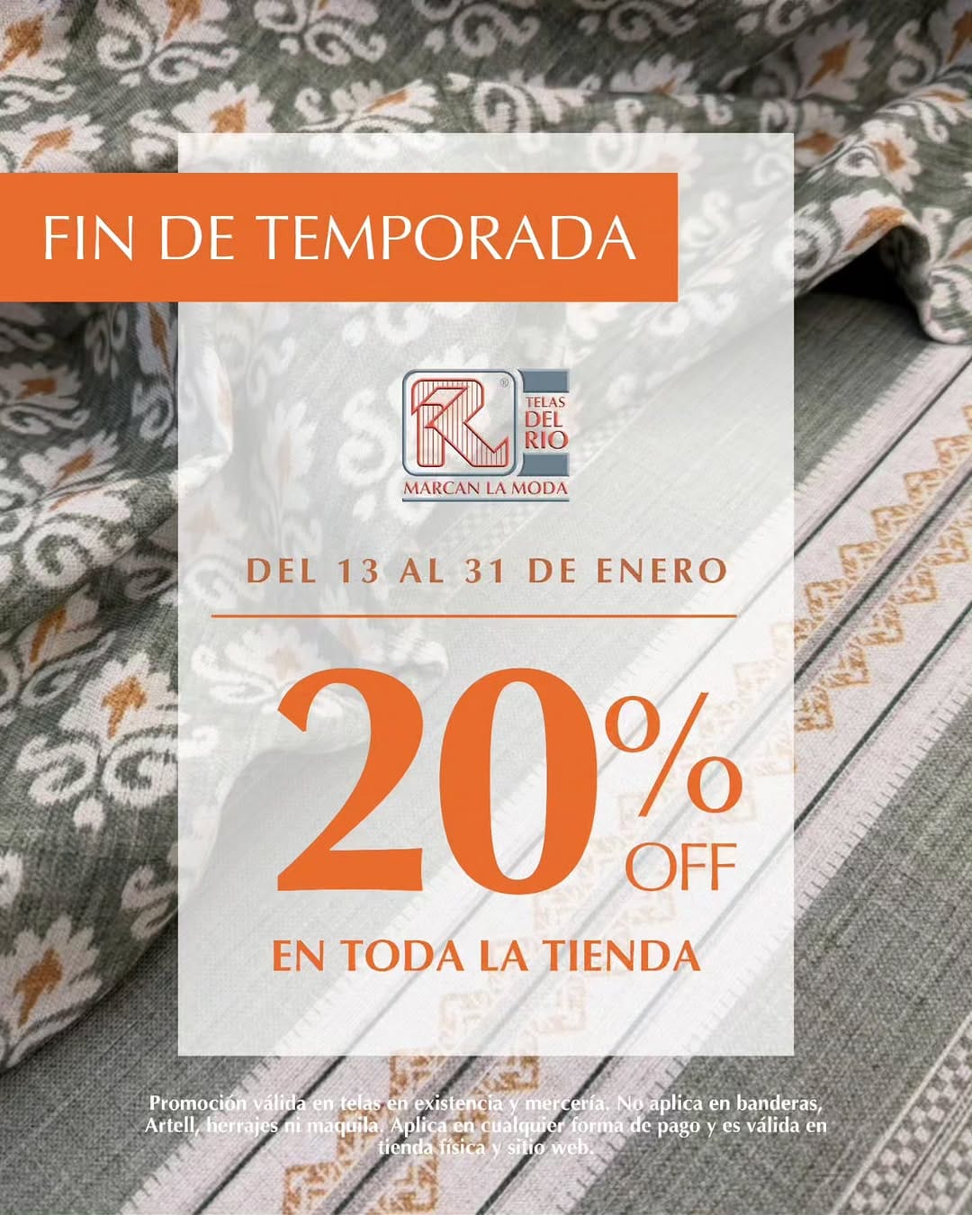 Post 7 by Telas del Rio on Instagram (image)