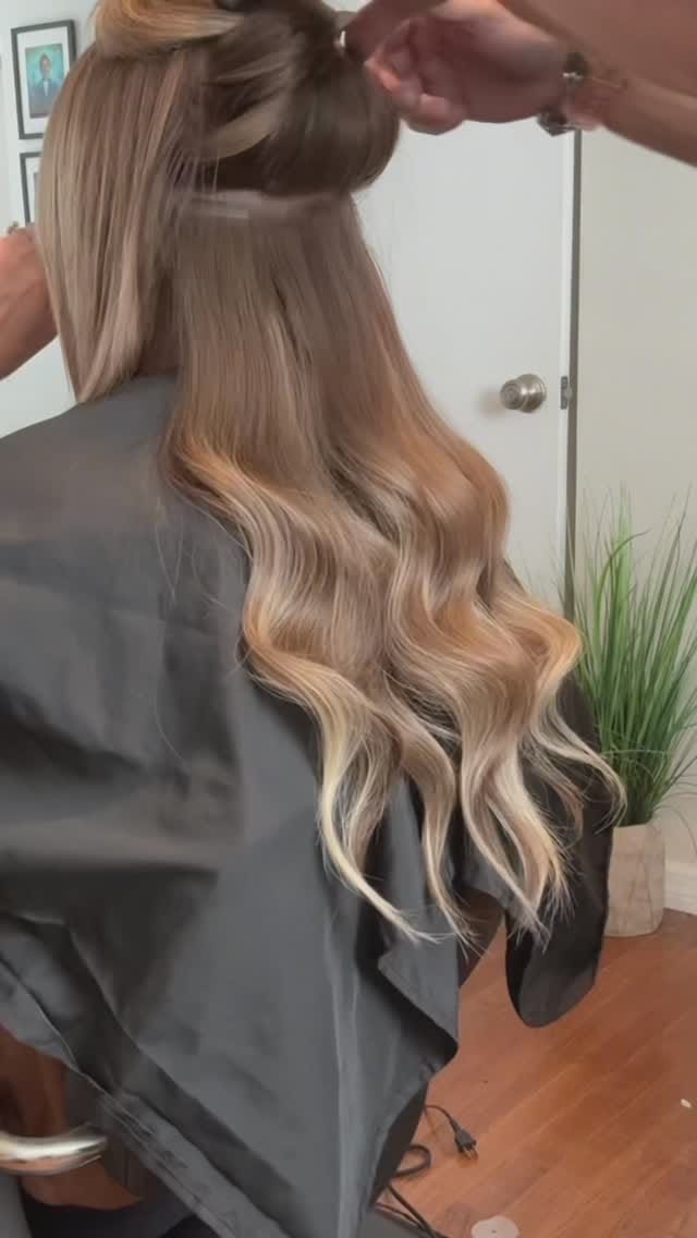 Post 5 by Tampa Hair Extensions on Instagram (video)
