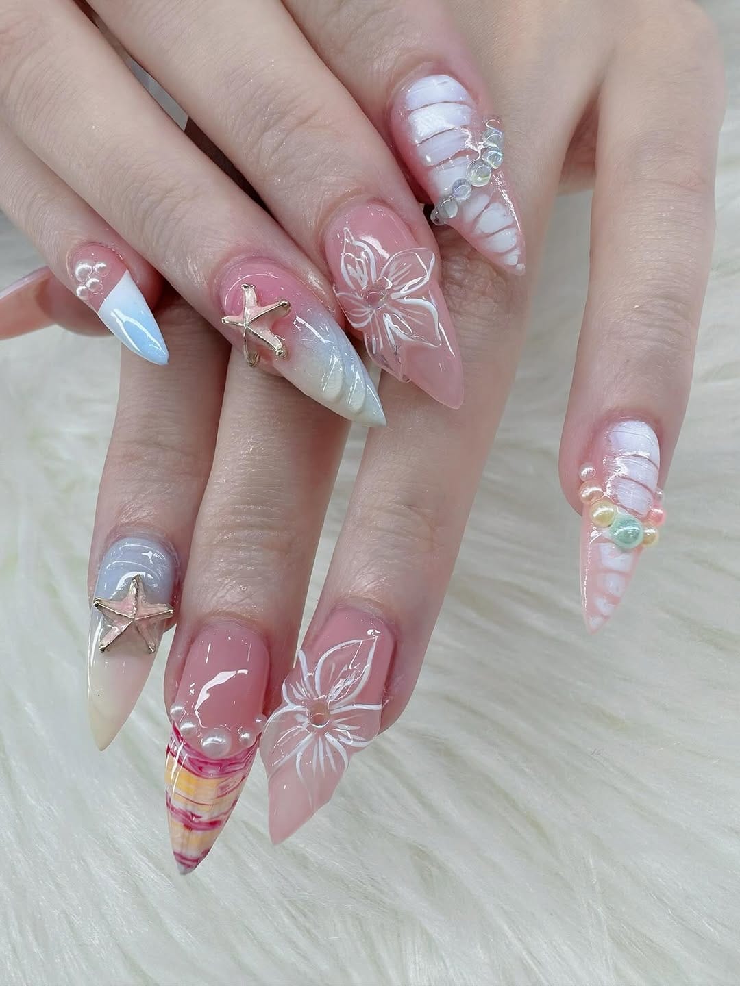 Post 7 by Bloom nail arts and spa on Instagram (image)