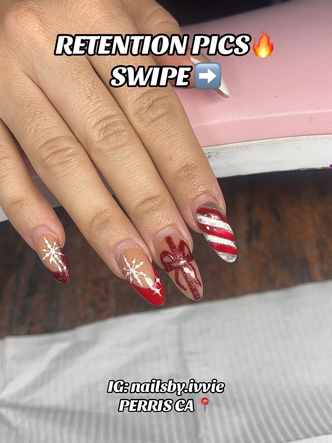 Post 2 by Ivvie Nailss 🩷 on Instagram (carousel)