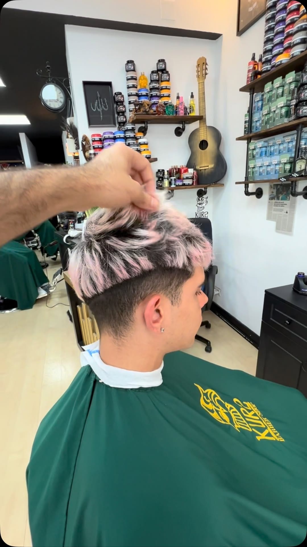 Post 1 by 💈KUR2 BARBER SHOP💈 on Instagram (video)