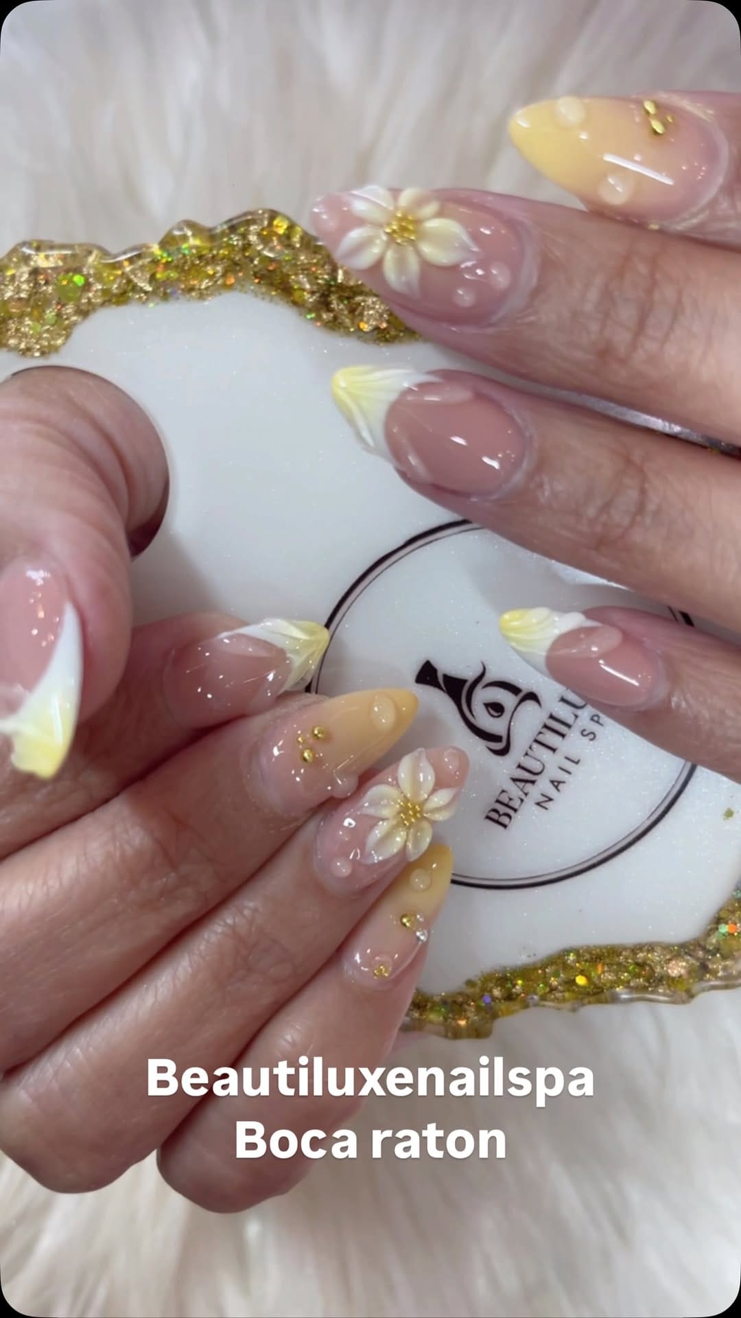 Post 2 by Beautiluxe nail spa on Instagram (video)