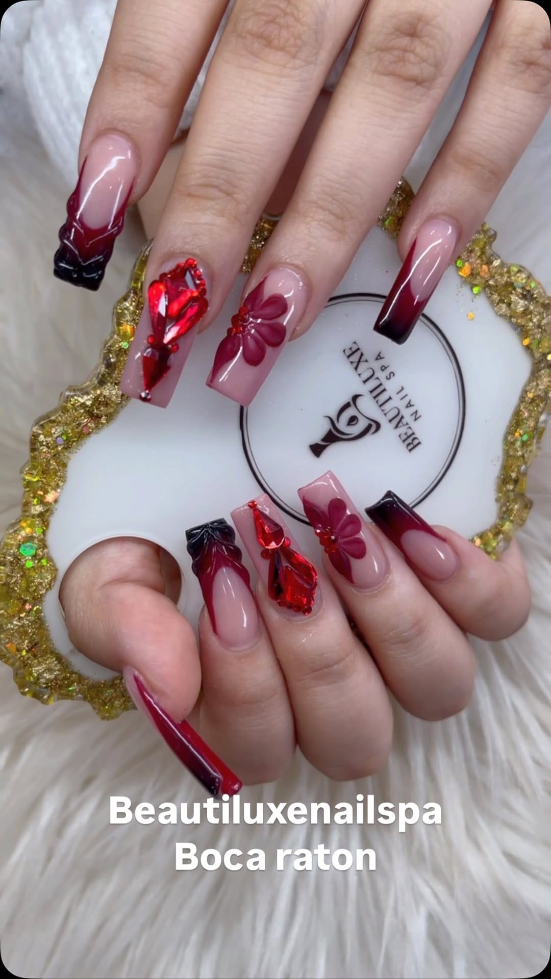 Post 10 by Beautiluxe nail spa on Instagram (video)