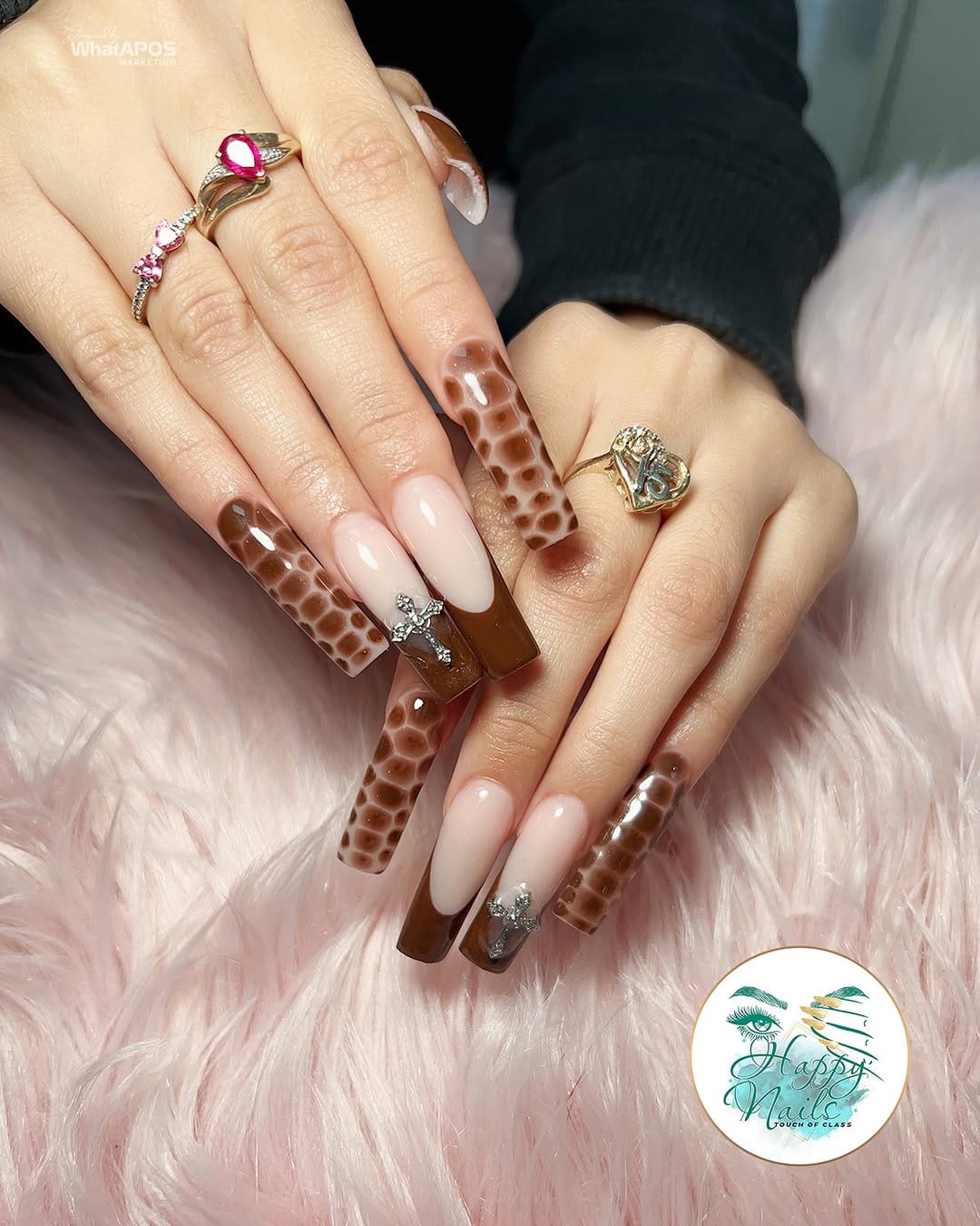Post 3 by Happy Nails Leesburg | Nail Design & Services on Instagram (image)