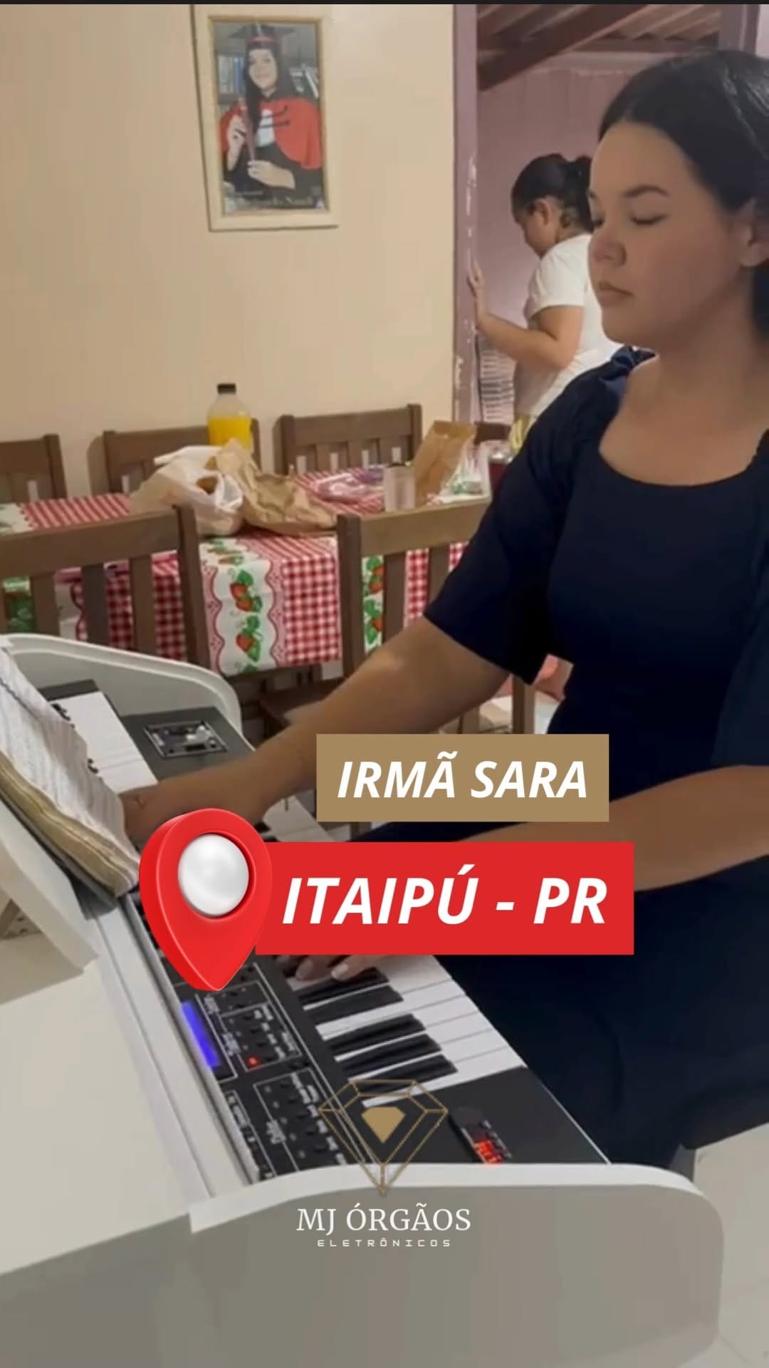 Post 3 by MJ Órgãos Eletrônicos on Instagram (video)