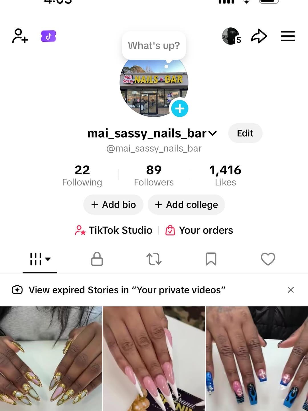 Post 4 by Mai Sassy Nails & Bar on Instagram (image)