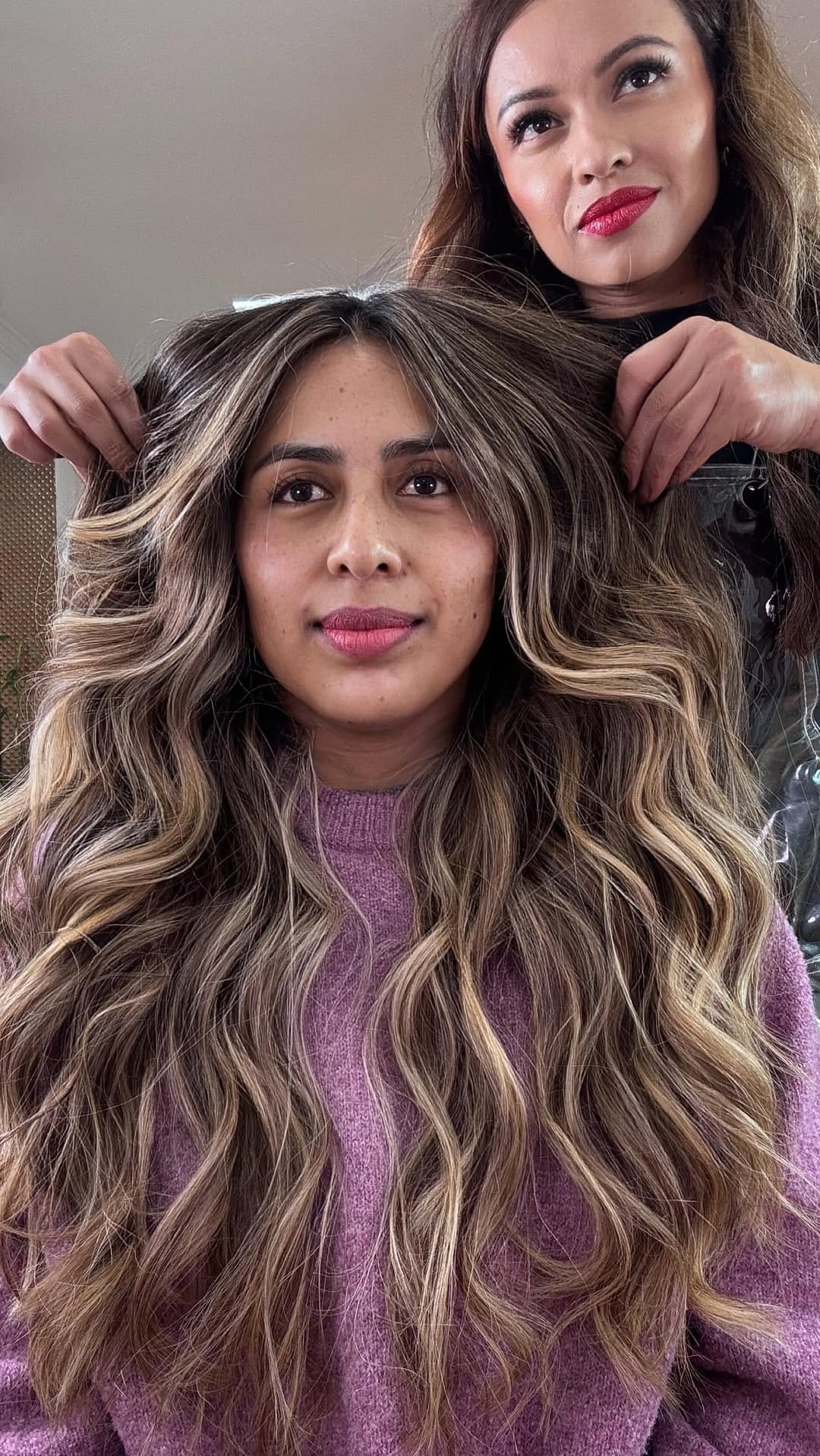 Post 10 by Balayage• Extensiones •Queratina on Instagram (video)