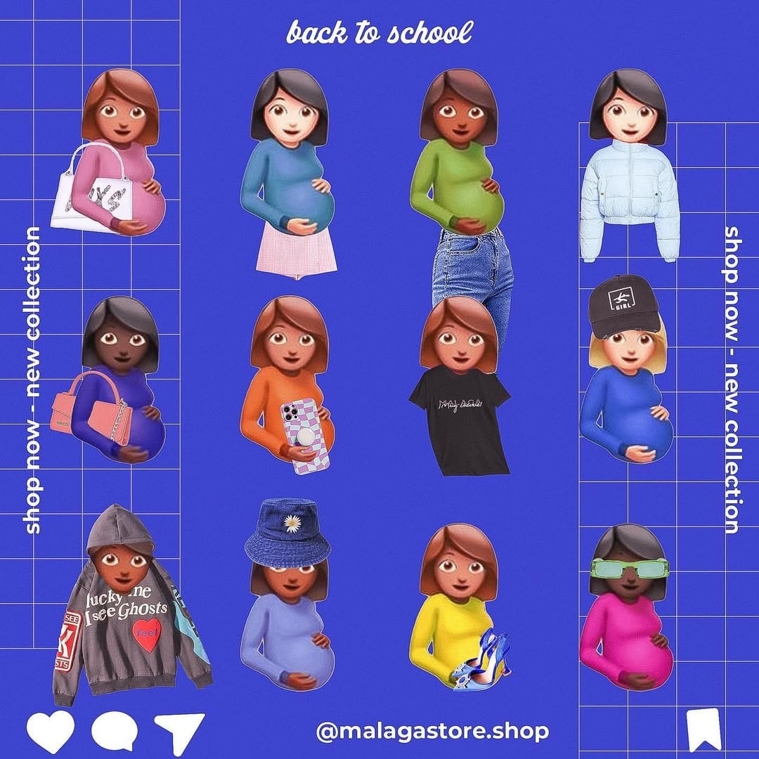 Post 3 by M A L A G A   S T O R E on Instagram (image)