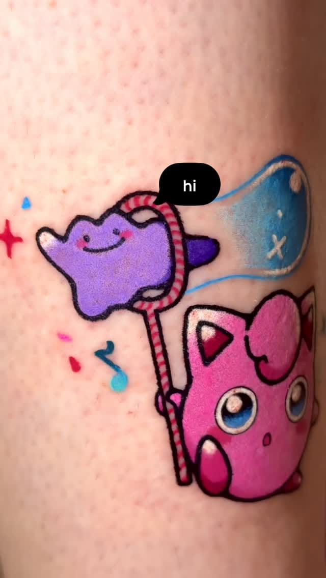 Post 5 by BARCELONA TATTOO • ANIME • CUTE • BORA on Instagram (video)