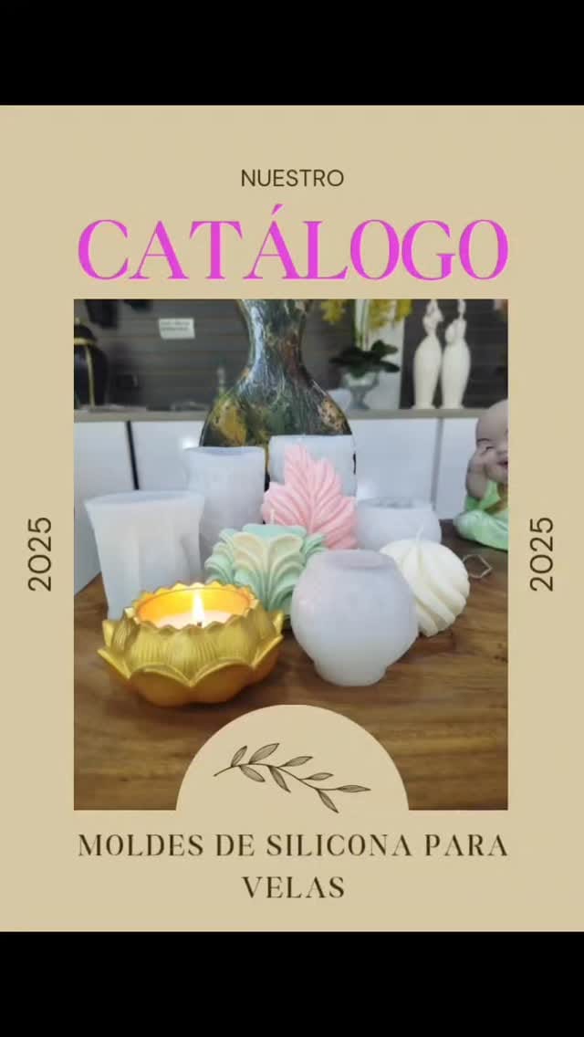 Post 6 by Velas | Cursos | Moldes | Decoración on Instagram (video)