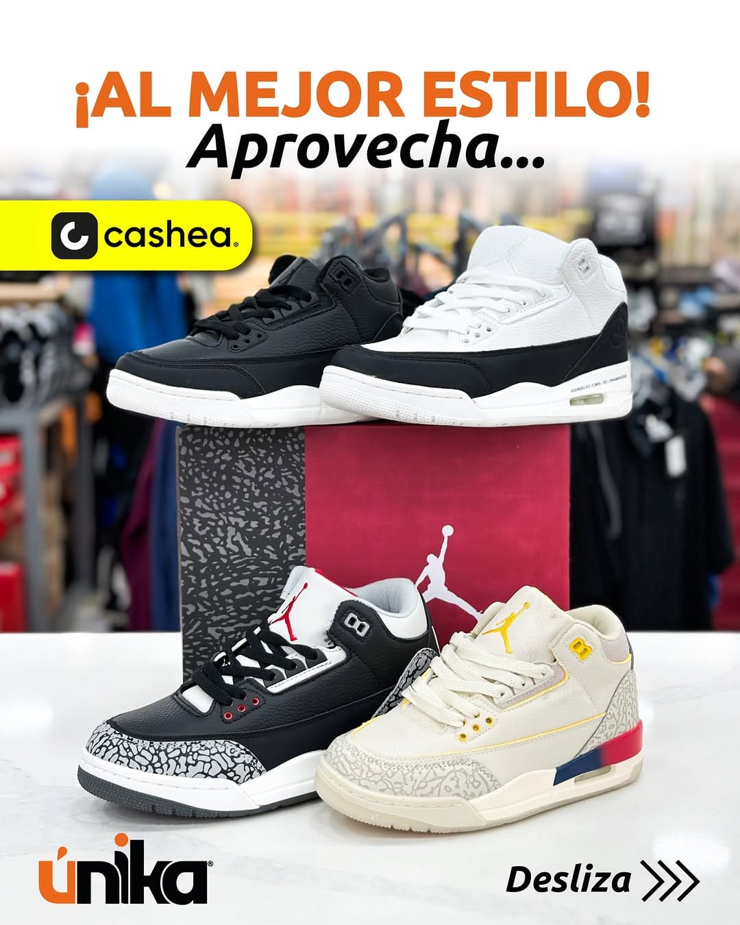 Post 6 by Ú𝗡𝗜𝗞𝗔® | Ropa, Calzado, Deportes y Accesorios on Instagram (carousel)