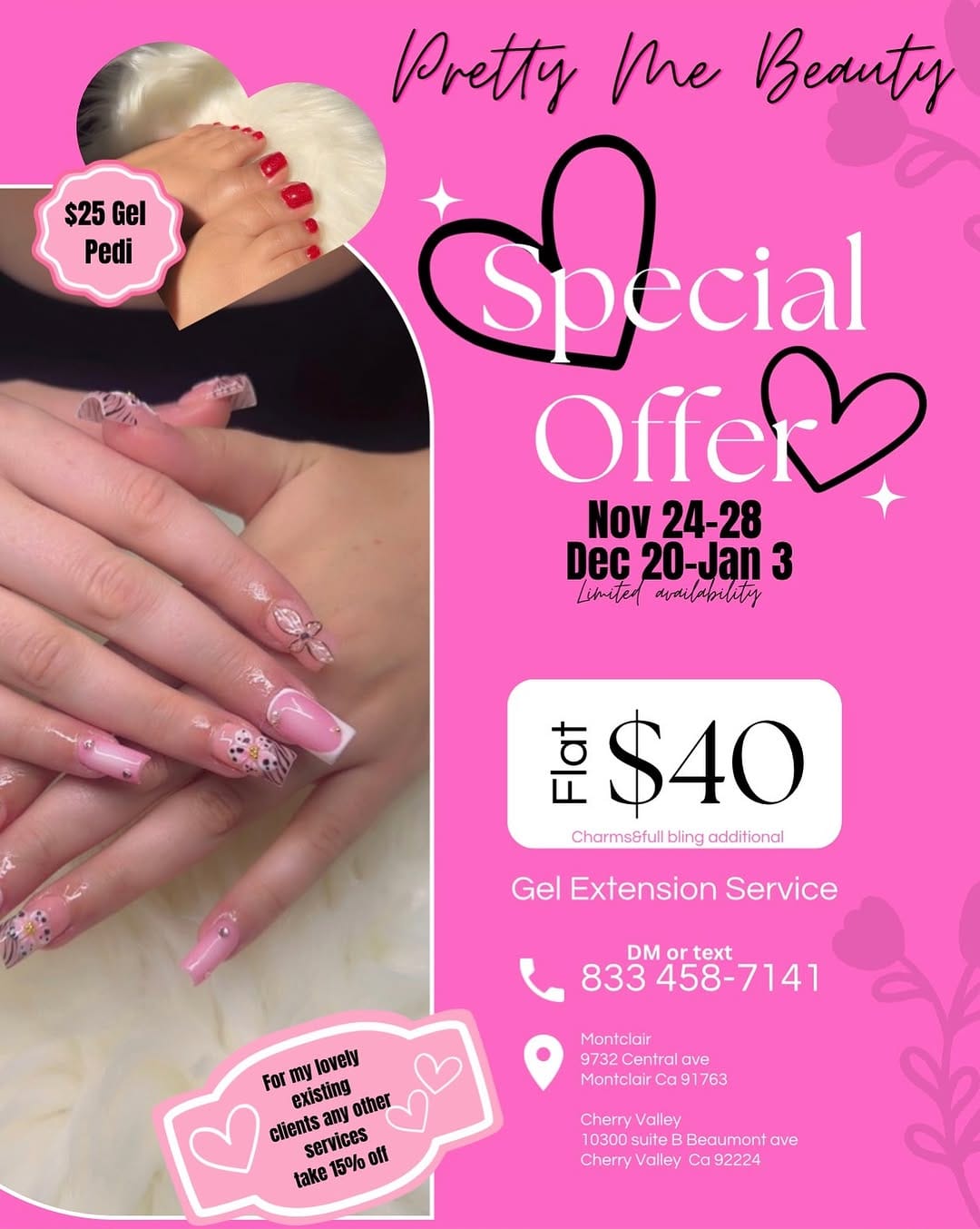 Post 6 by Pretty Me Beauty Licensed Nail Tech on Instagram (image)