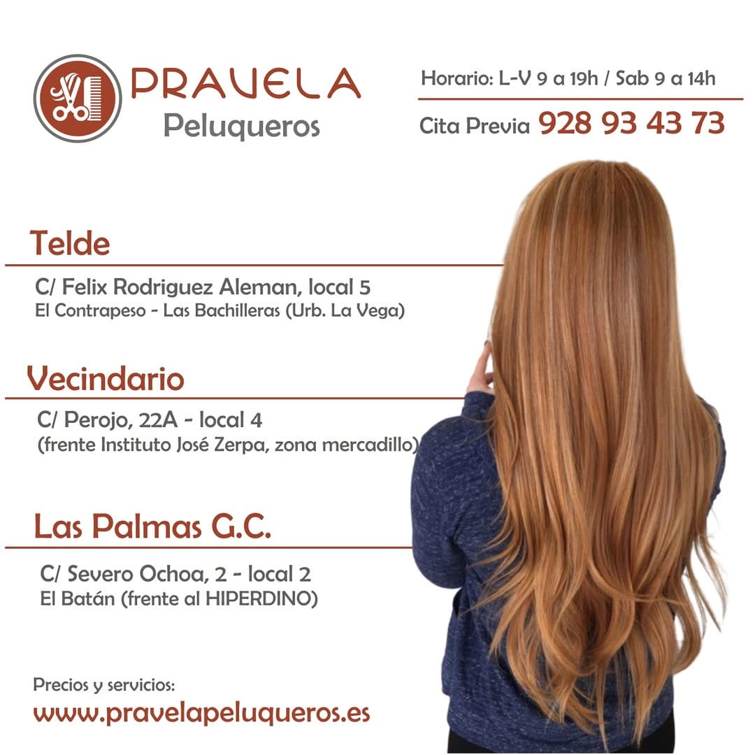 Post 10 by Pravela Peluqueros on Instagram (image)