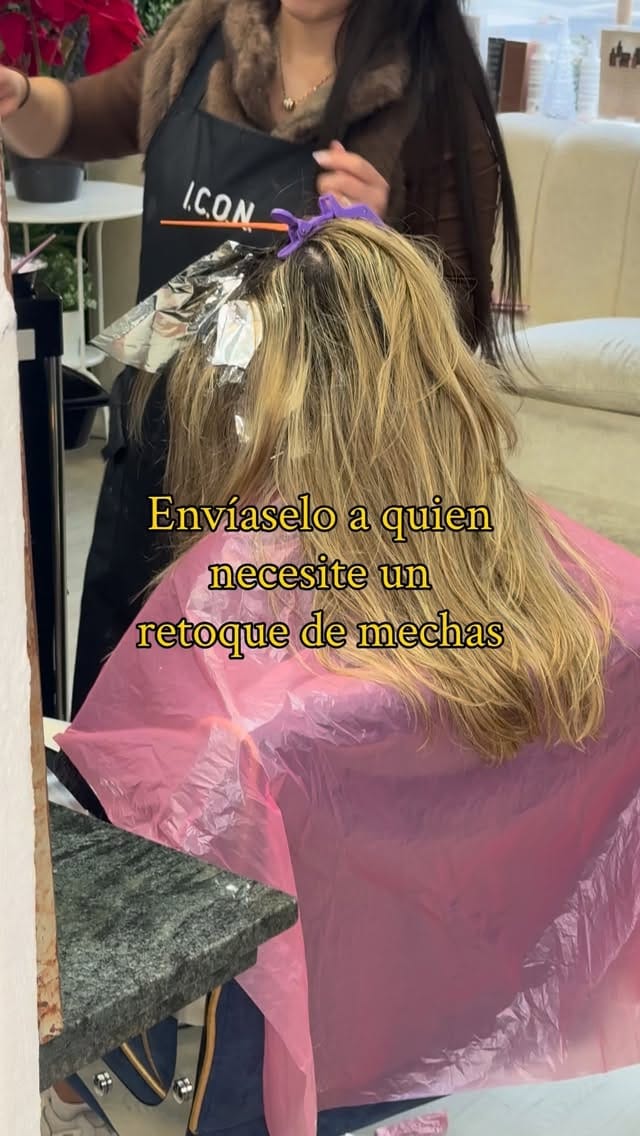 Post 3 by Peluquería Madrid - Expertos Rubios Babylight Balayage on Instagram (video)